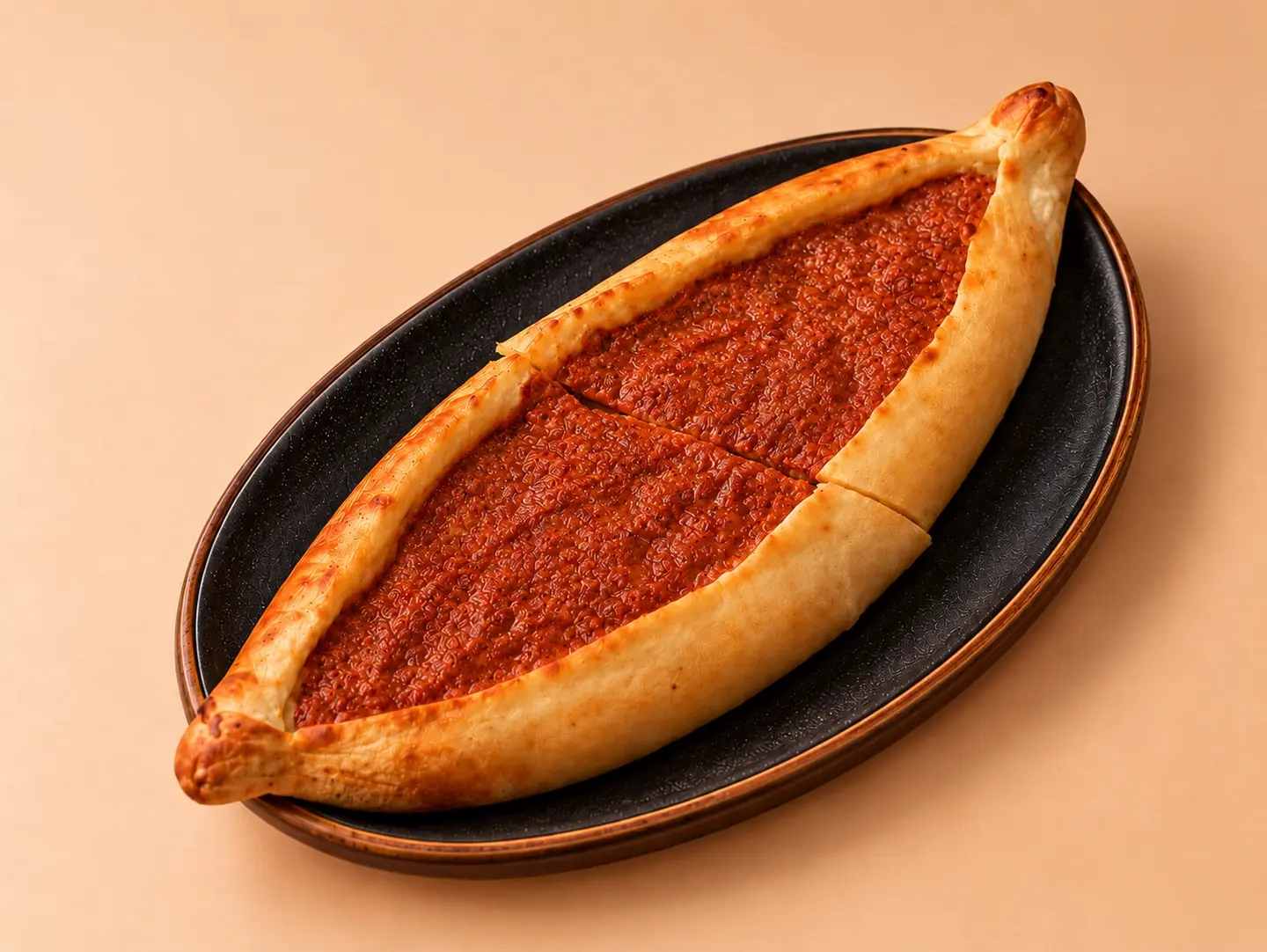 Muhammara Manakish - Plain Muhammara