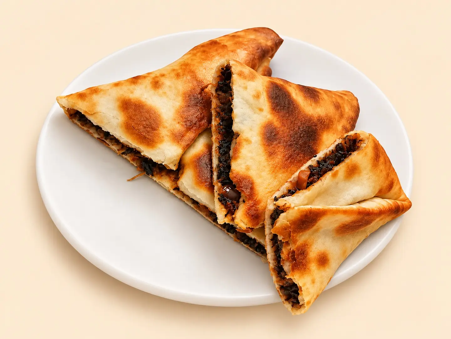 فطيرة سبانخ - سبانخ سادة