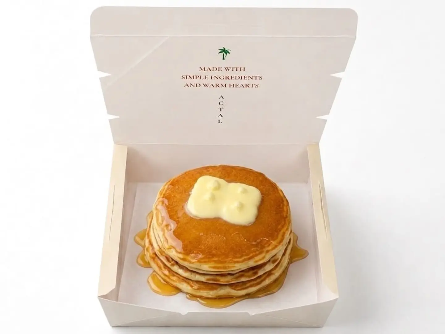 Pancake Stack Honey & Butter