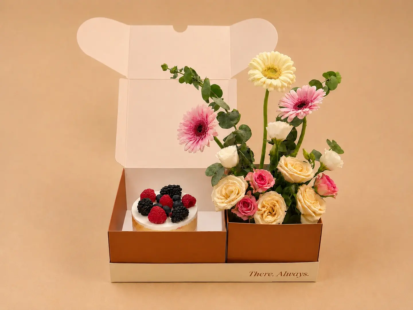 Flower & Cake Gift Box