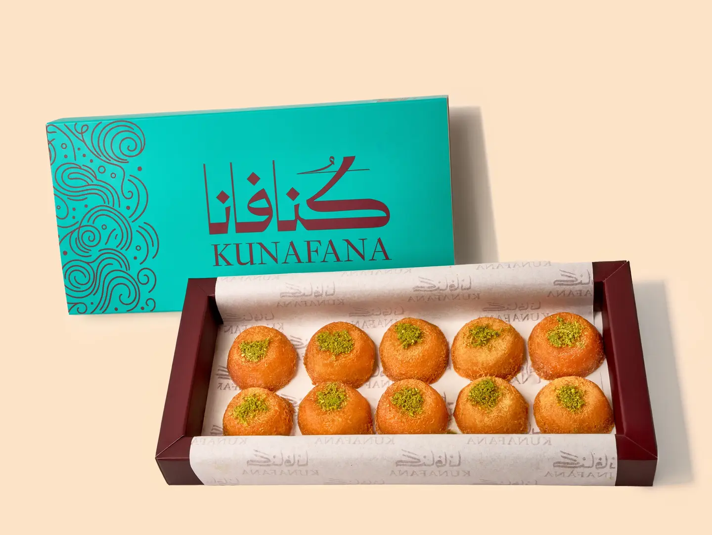 Mini Kunafah With Cream Small Box