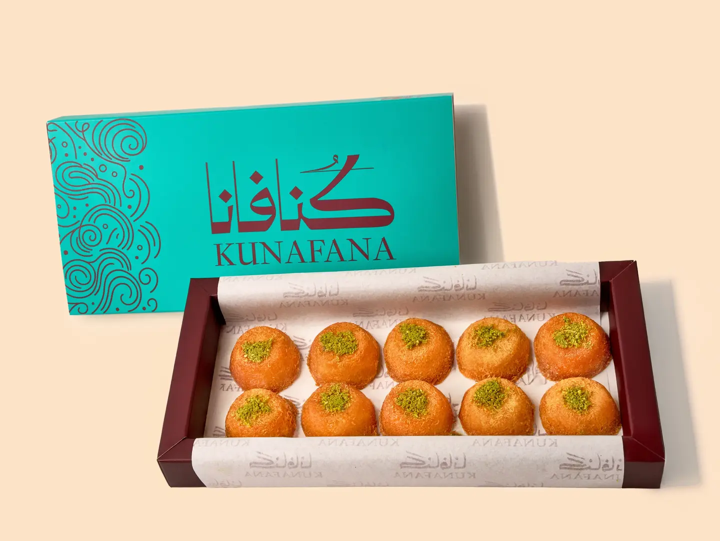 Mini Kunafah Box With Small Cheese
