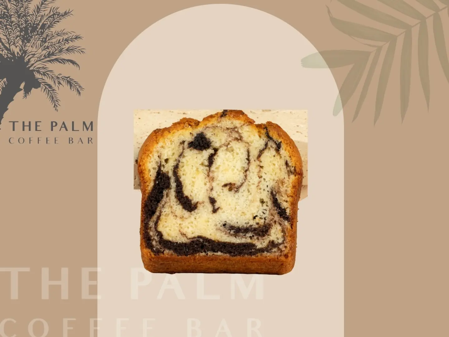 Marble Chocolate Cake Piece