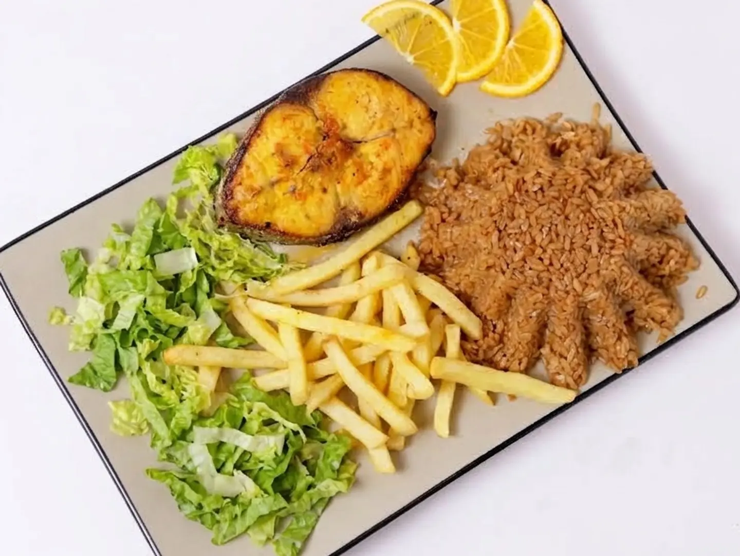وجبة السمك الكنعد