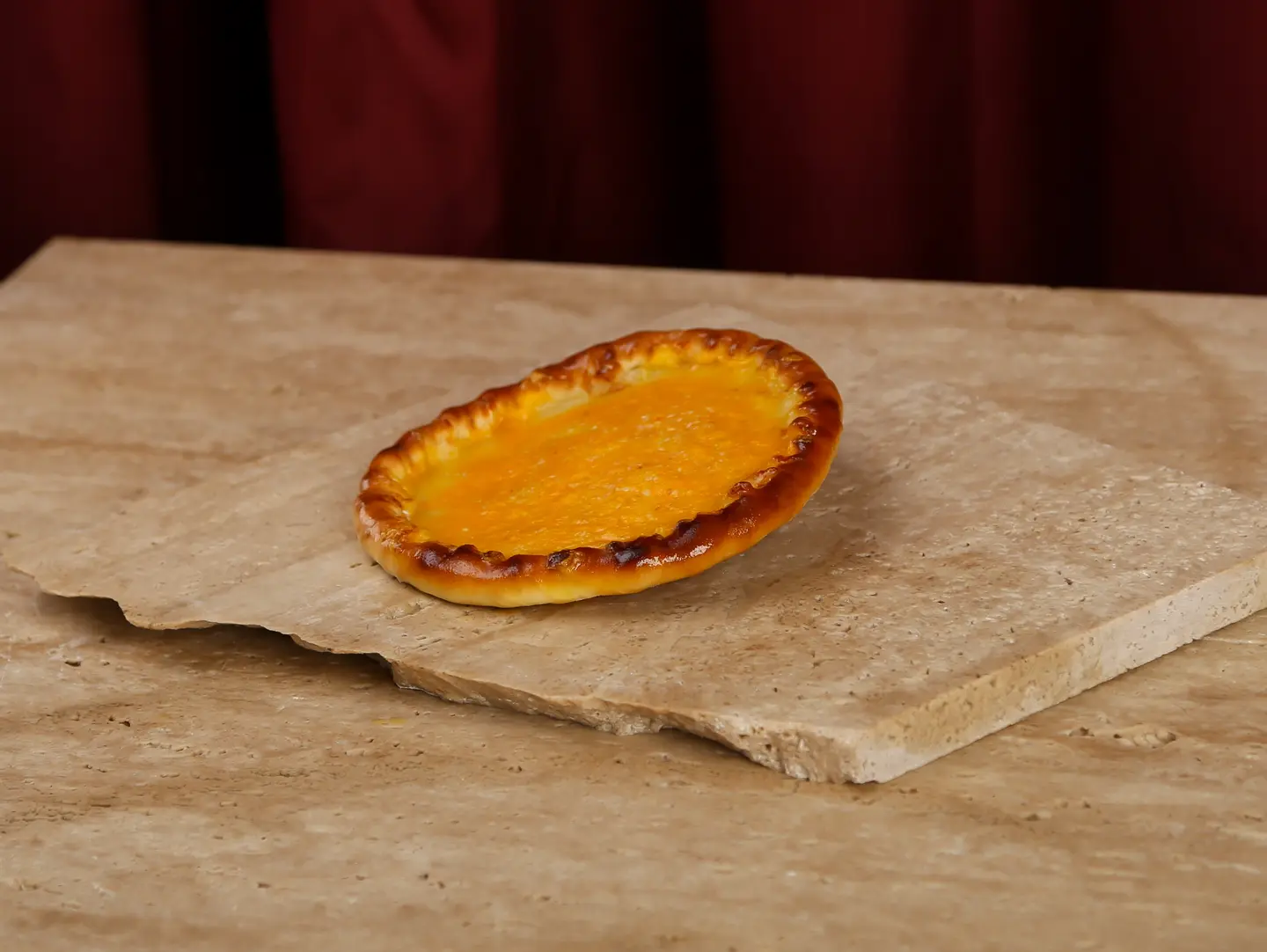 Cheddar Pie With Smoked Cheese