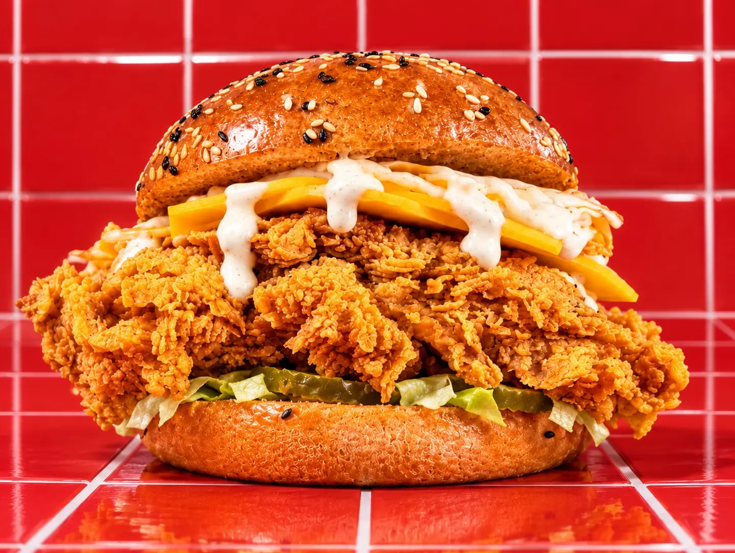 Crunchy Ranch Burger