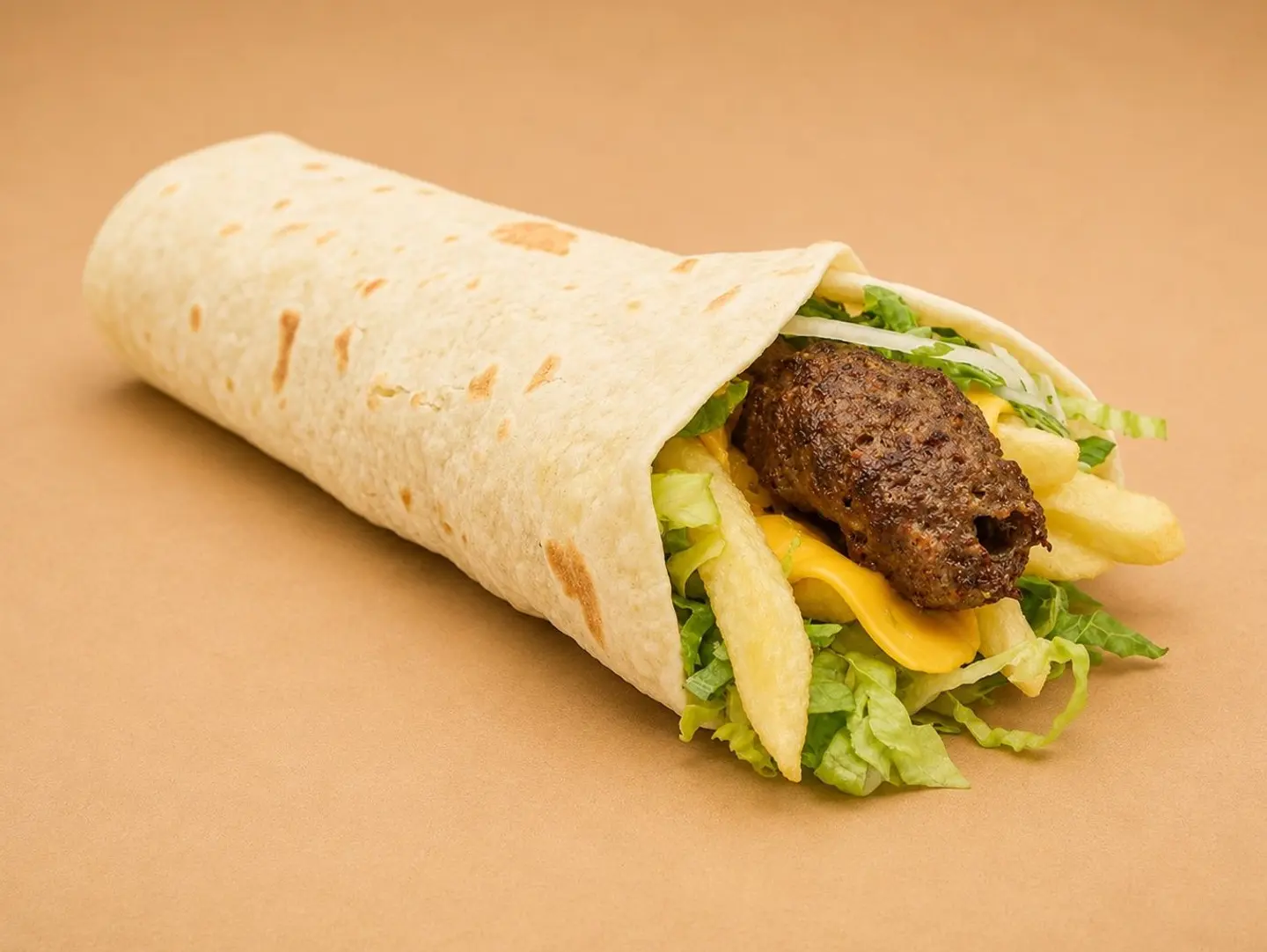 Minced Beef Wrap