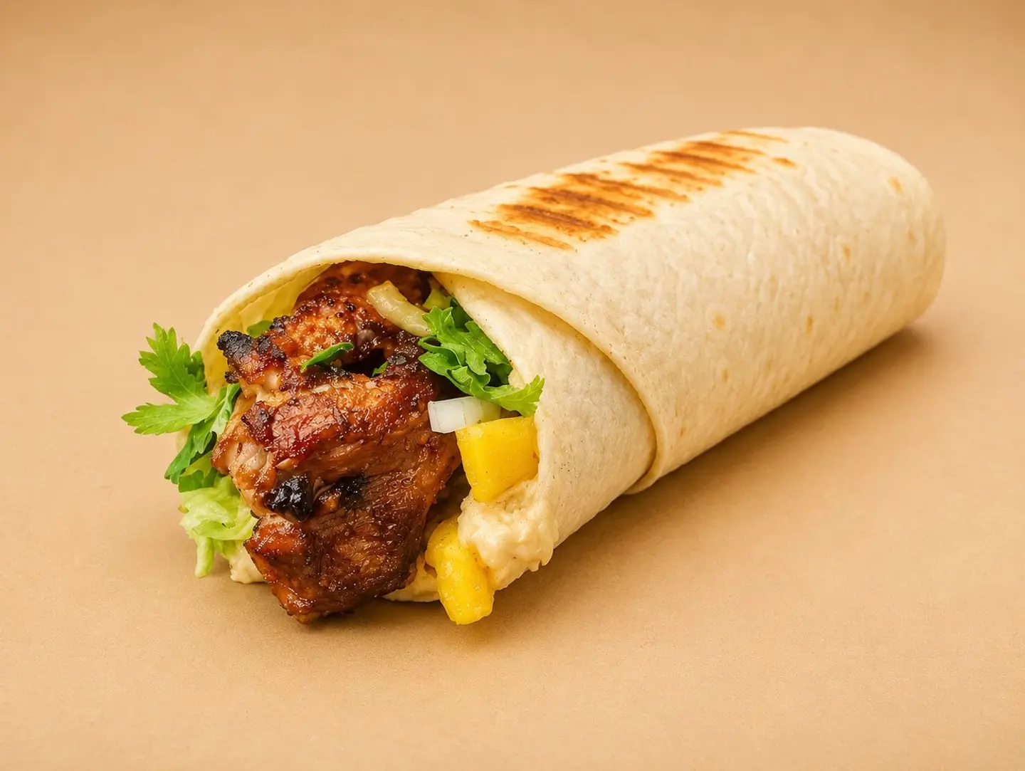Beef Skewers Wrap