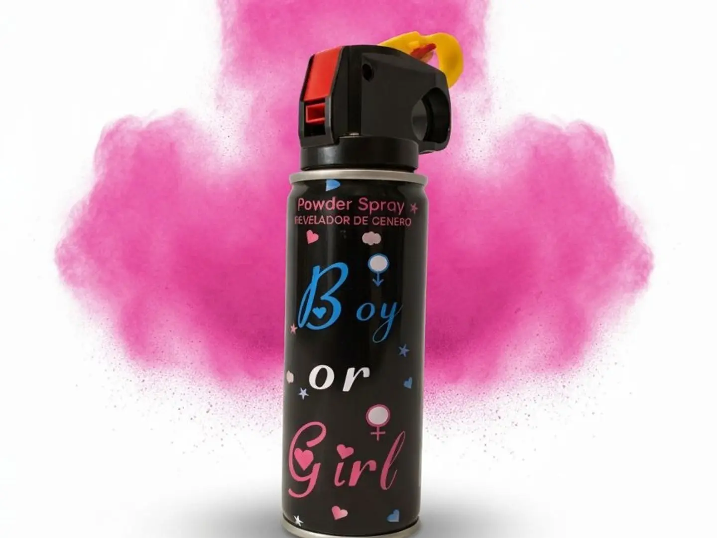 Pink Color Fetal Identification Spray