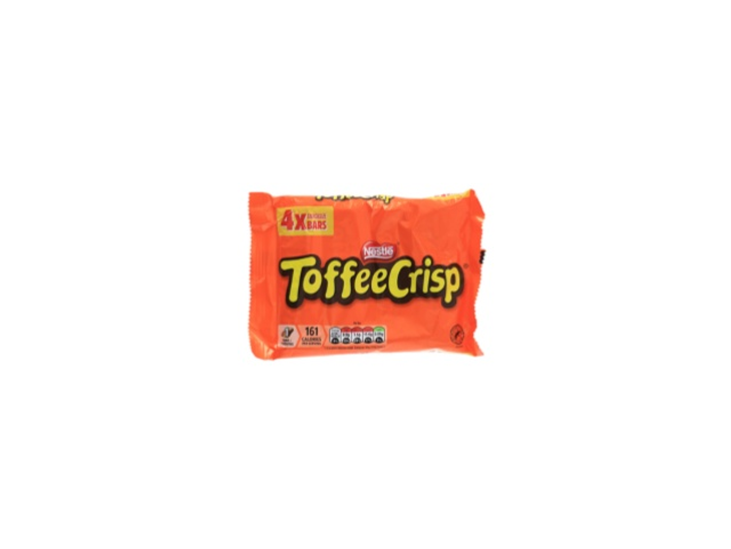 Nestle Toffee Crisp Chocolate 4 Pieces 38 Grams