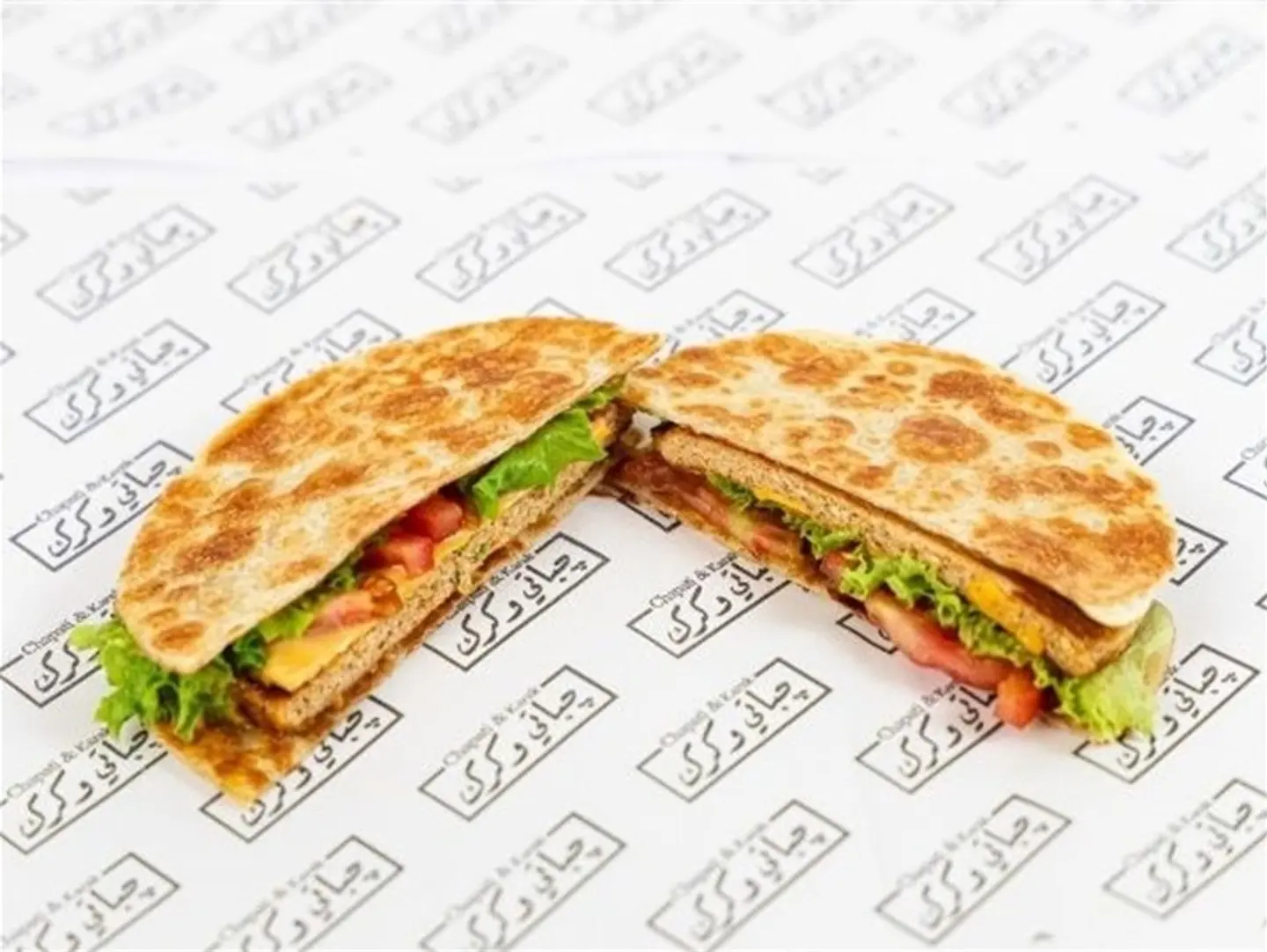 Chicken Burger Chapati