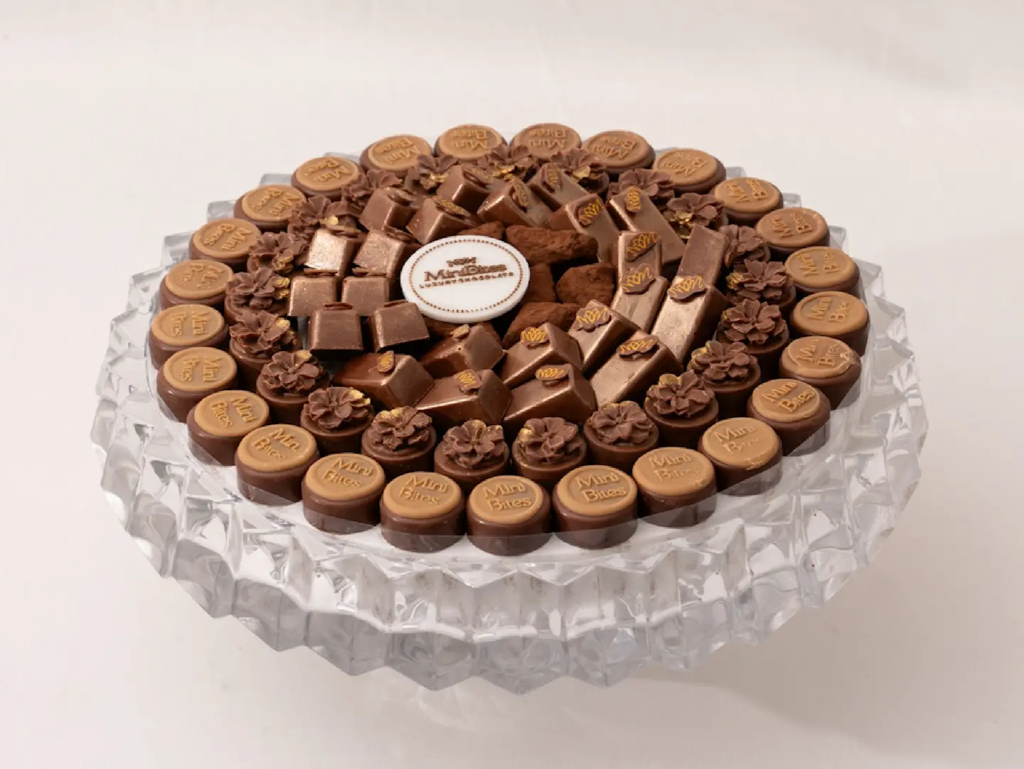 Crystal Swiss Chocolate Tray