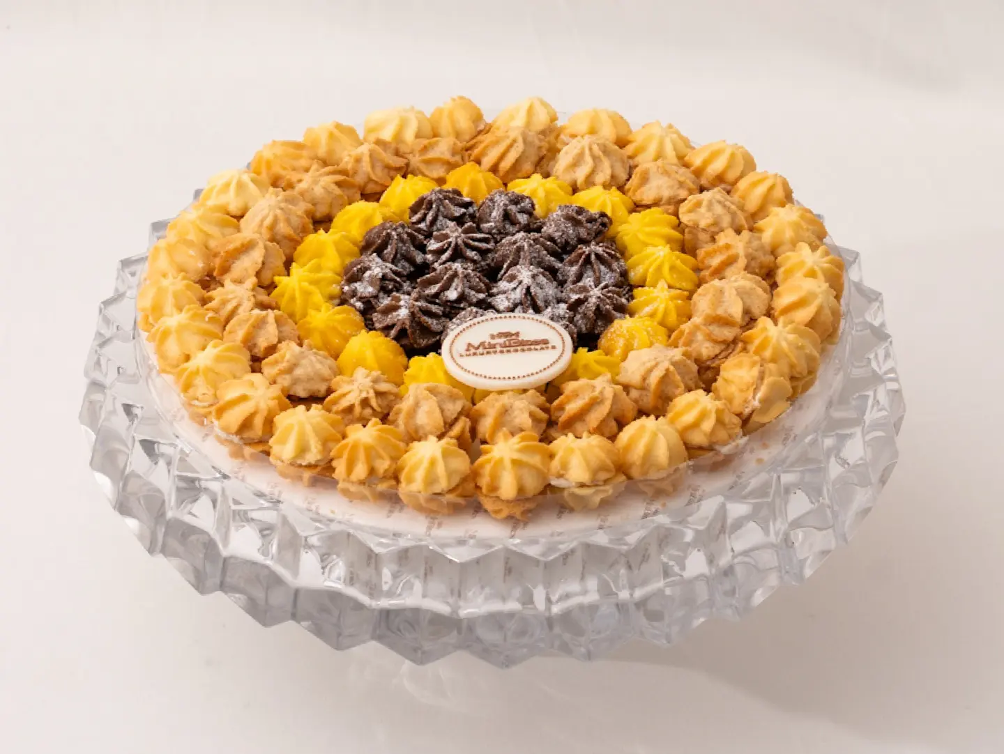 Crystal Assorted Petit Four Tray