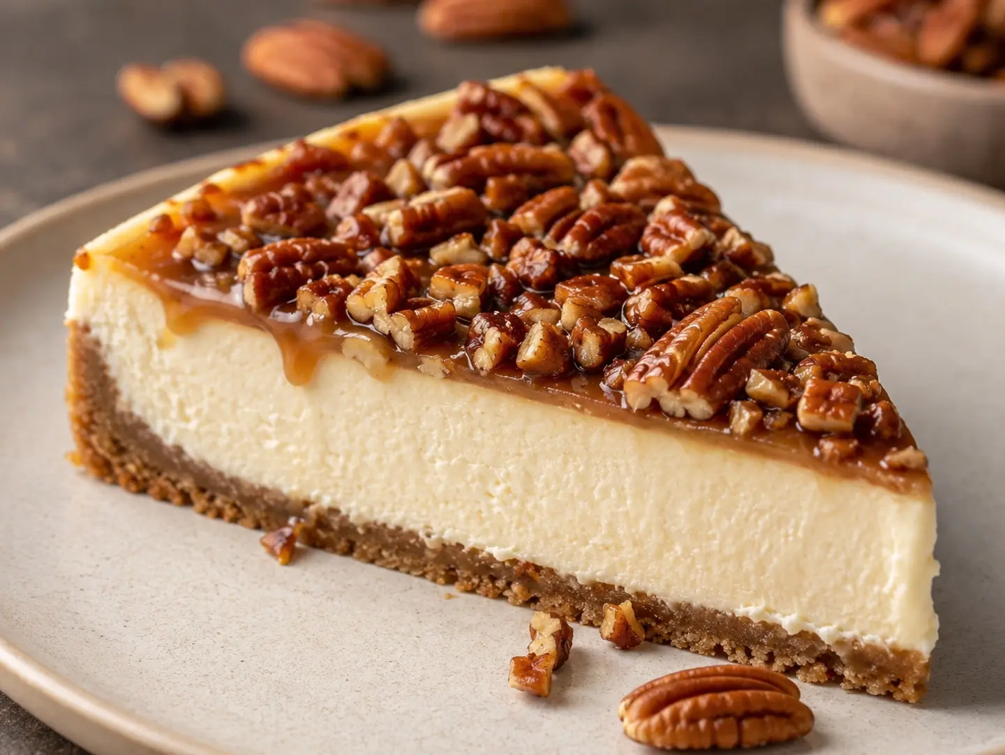 Pecan Cheesecake