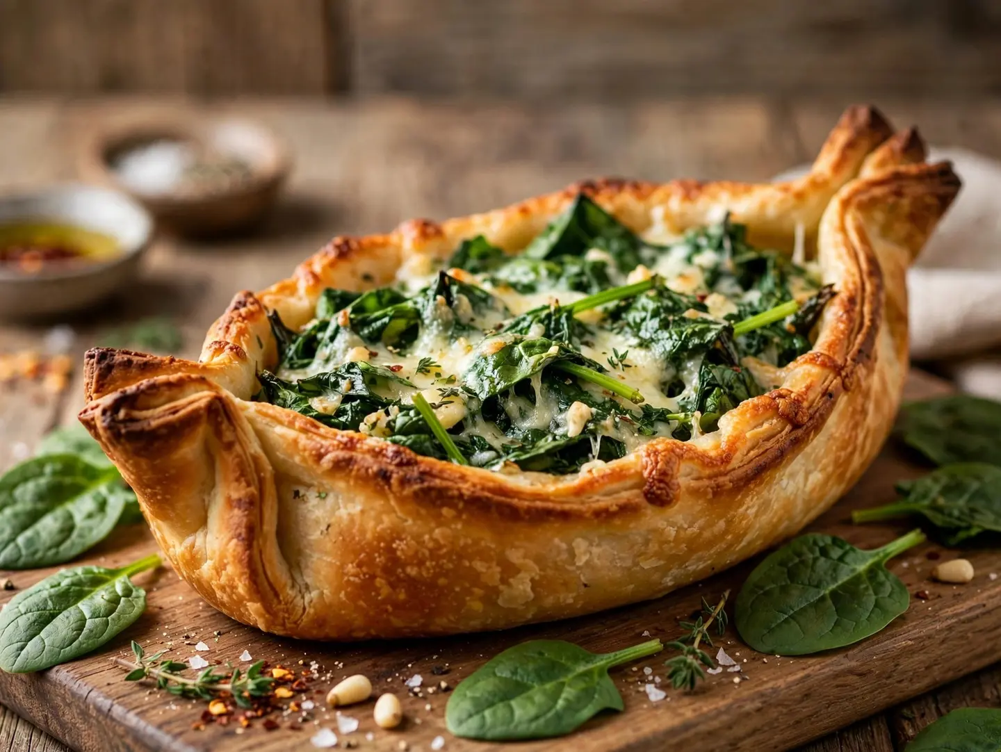 Spinach Boat