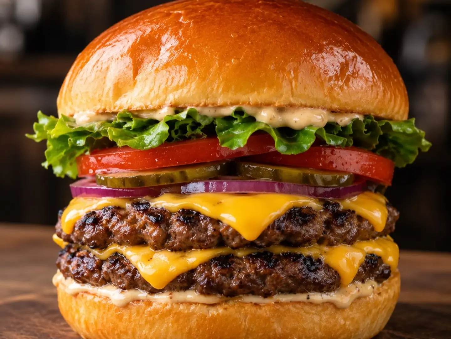 Grilled Burger Double