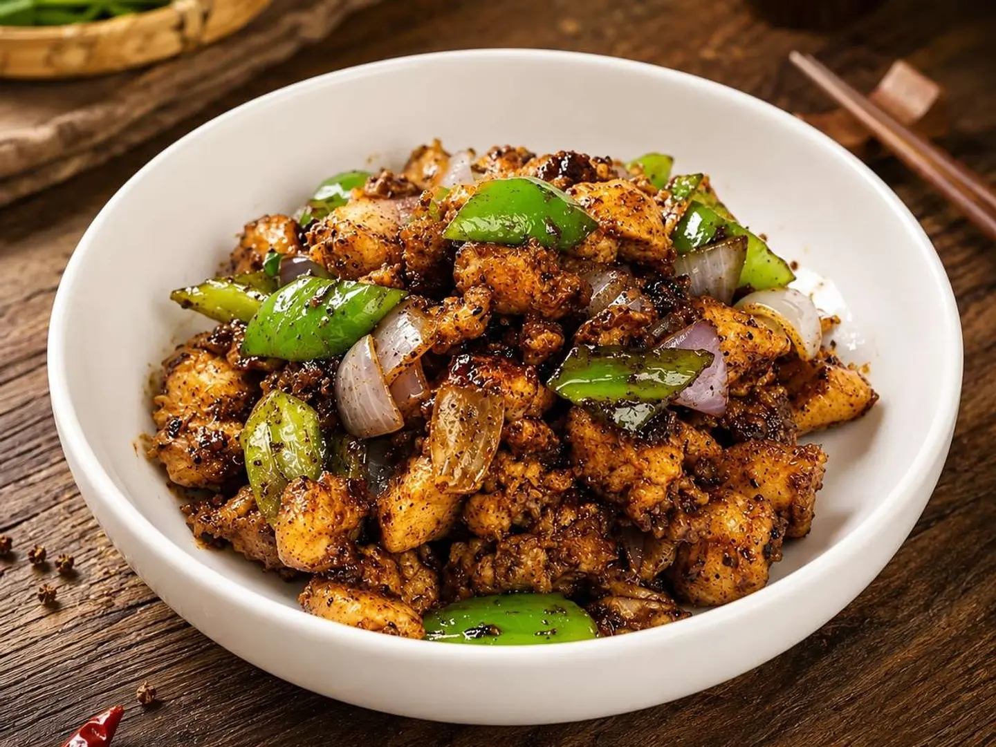 C08 Black Pepper Chicken