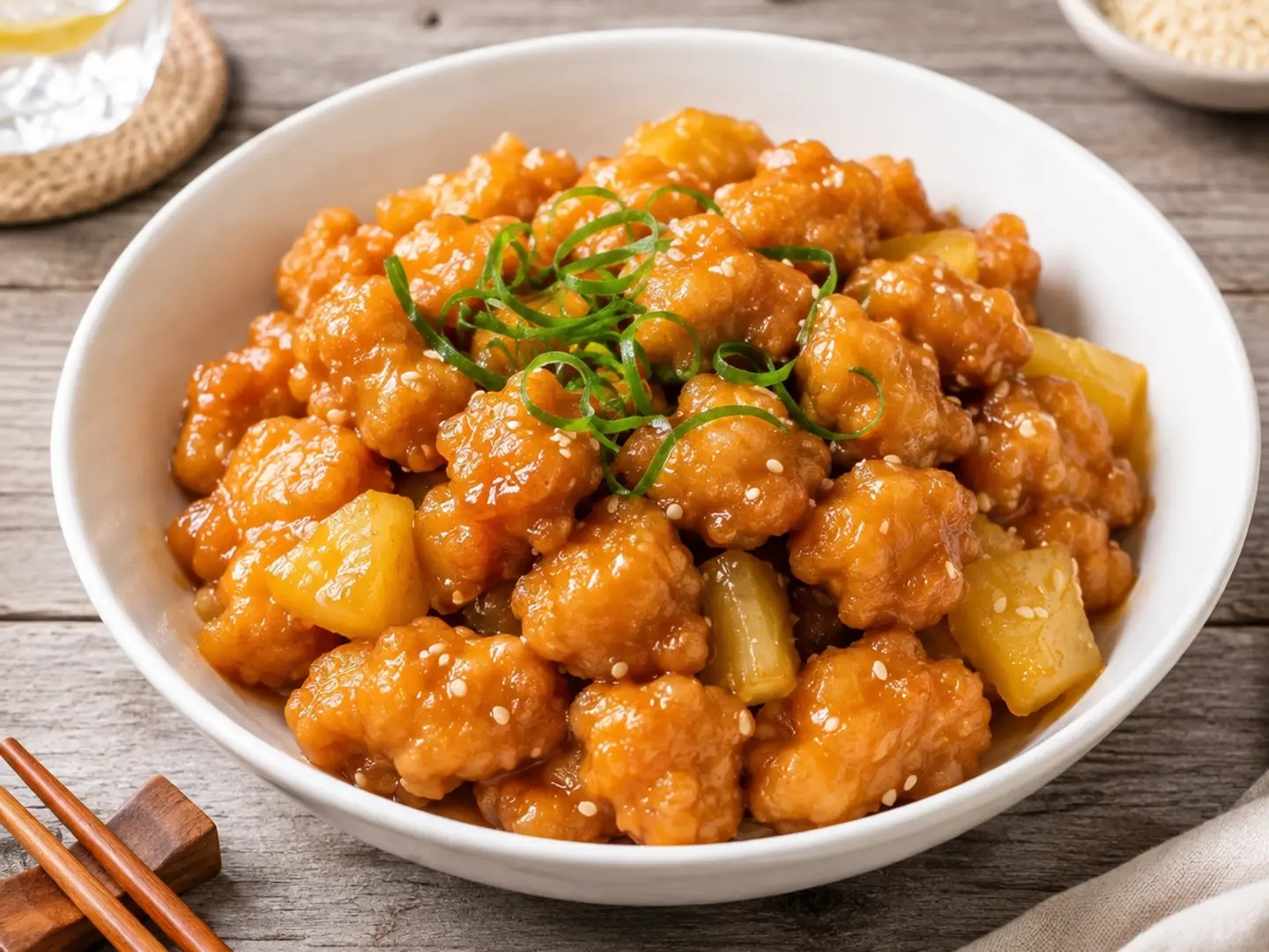 Sweet & Sour Pineapple Chicken