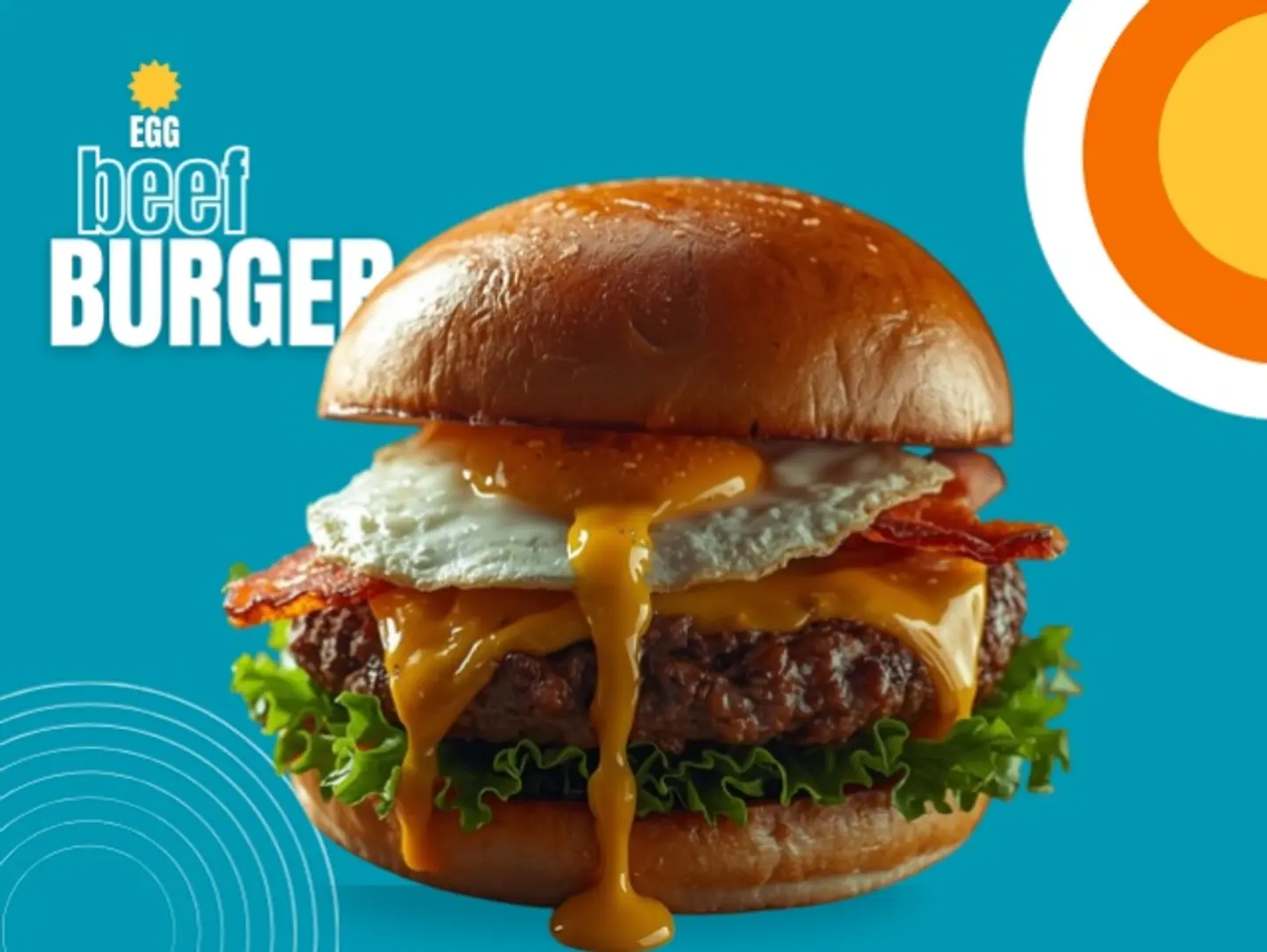 Egg Beef - Burger