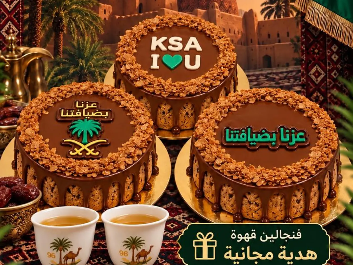 كيكتين اليوم الوطنى