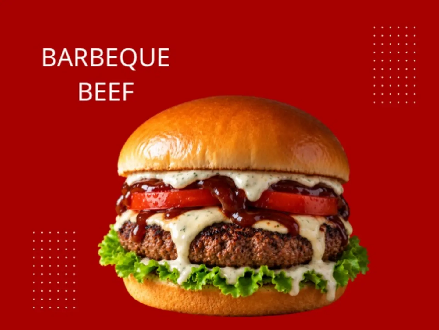 Barbecue Beef - Burger