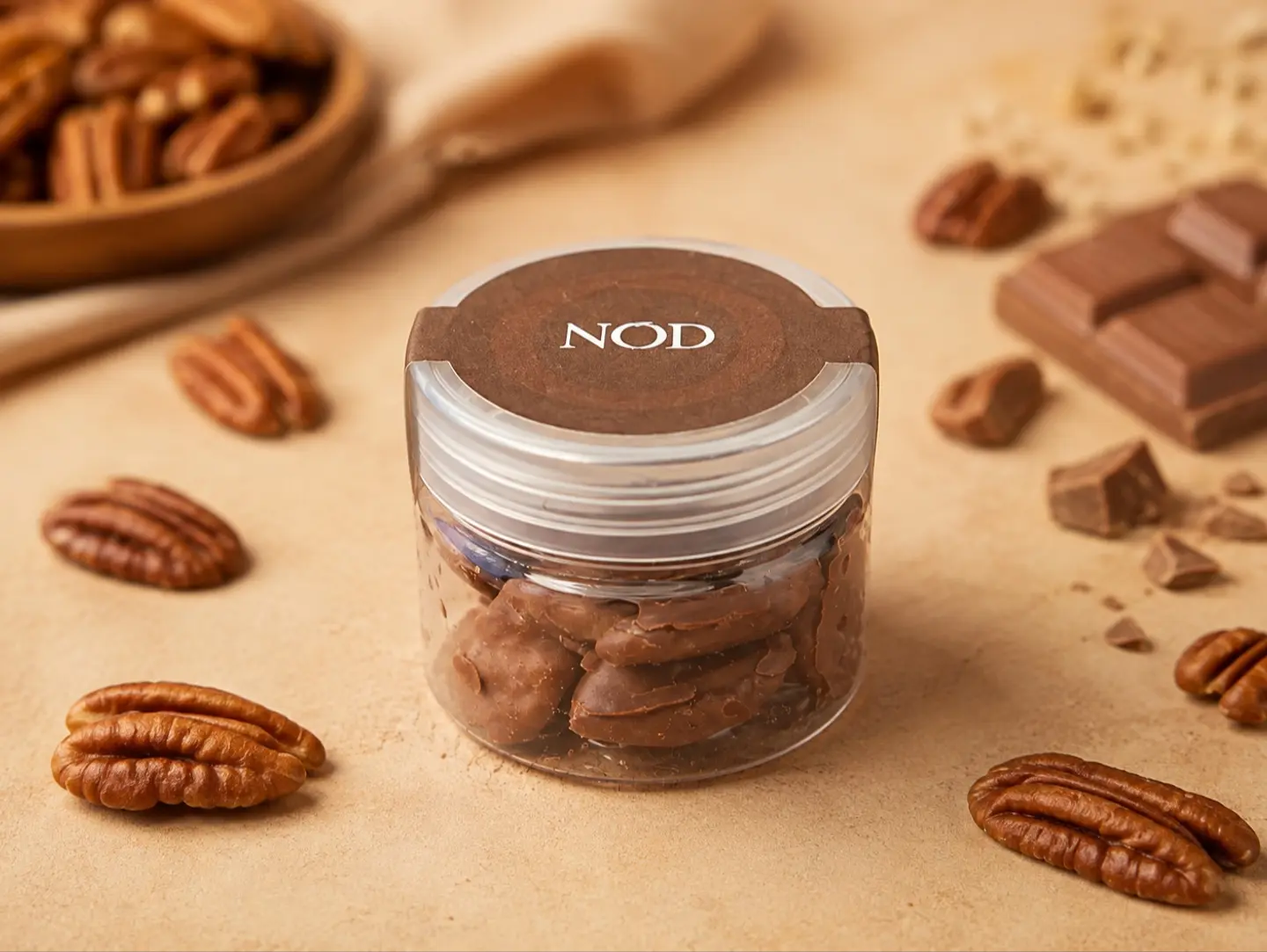 Milk Chocolate Pecan Bites