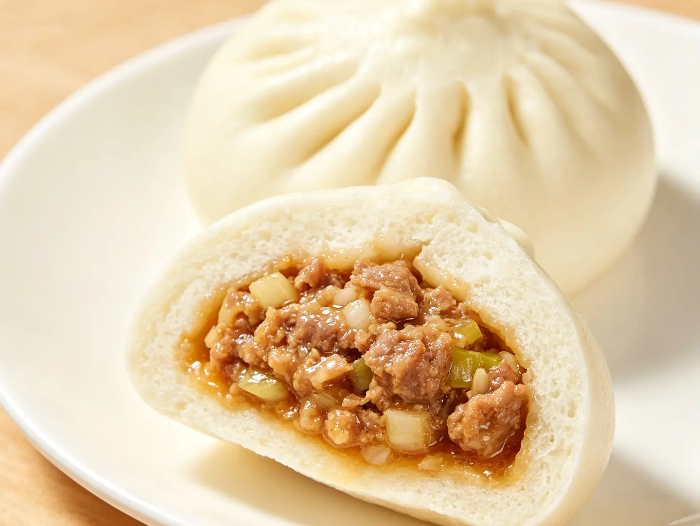 Lamb And Scallion Bao