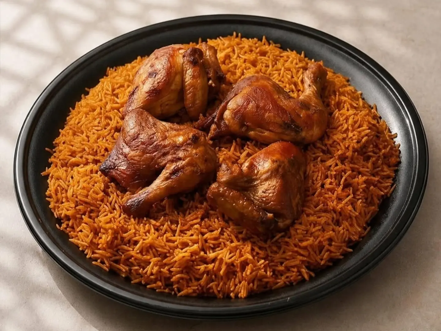 Half A Piece Of Chicken Kabsa