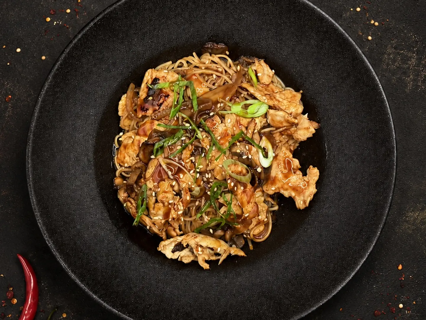 Teriyaki Chicken Noodles