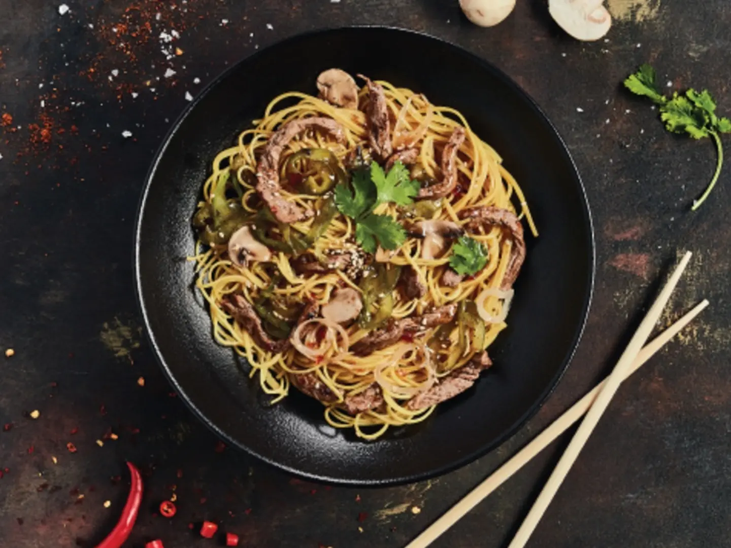 Hong Kong Steak Noodles