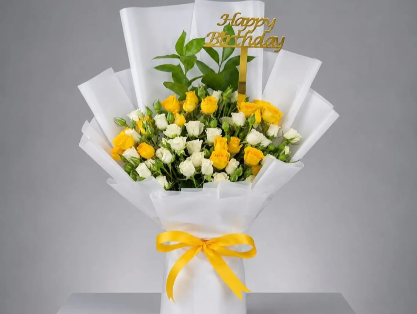 Baby Bouquet Yellow Tones