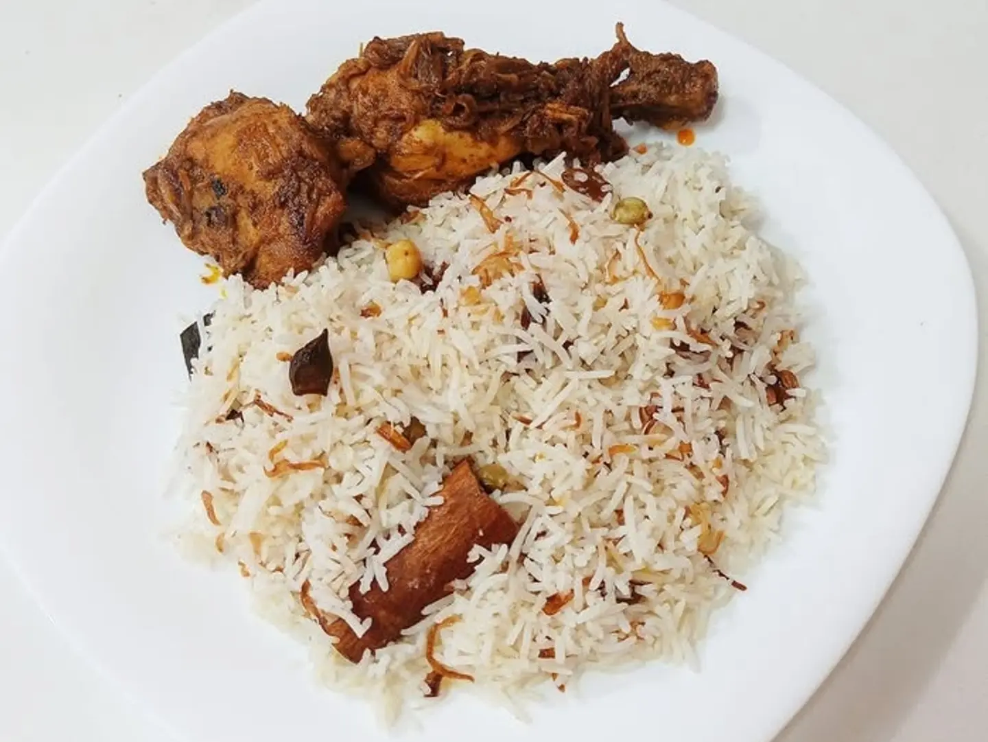 Ghee Rice Chicken Fry