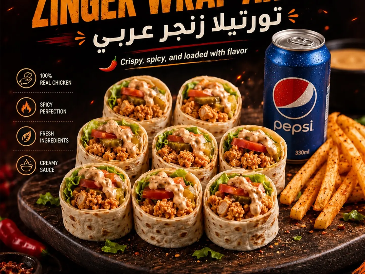 Zinger Arabi Tortilla
