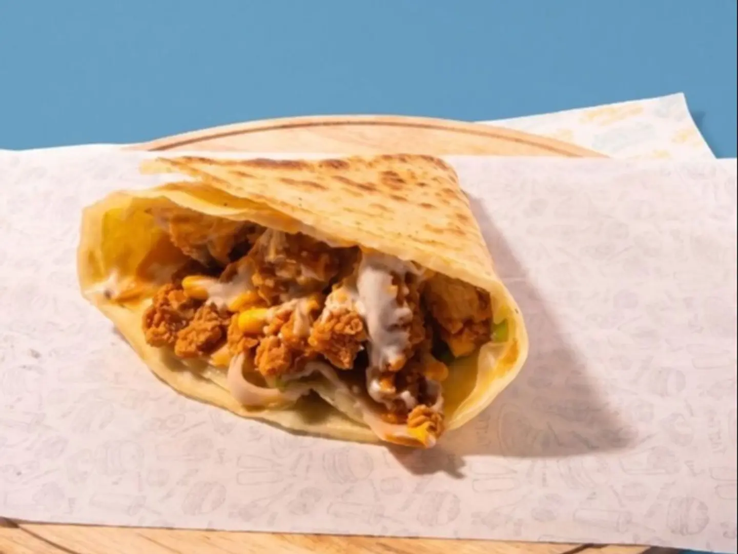 Chicken Shawarma Crepe - Cono