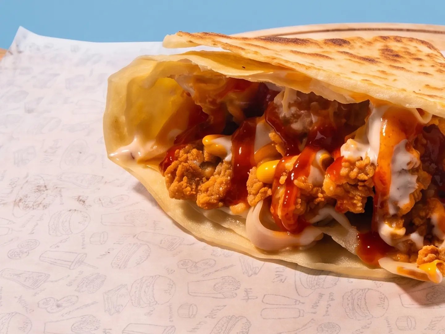 Zinger Supreme Crepe - Cono