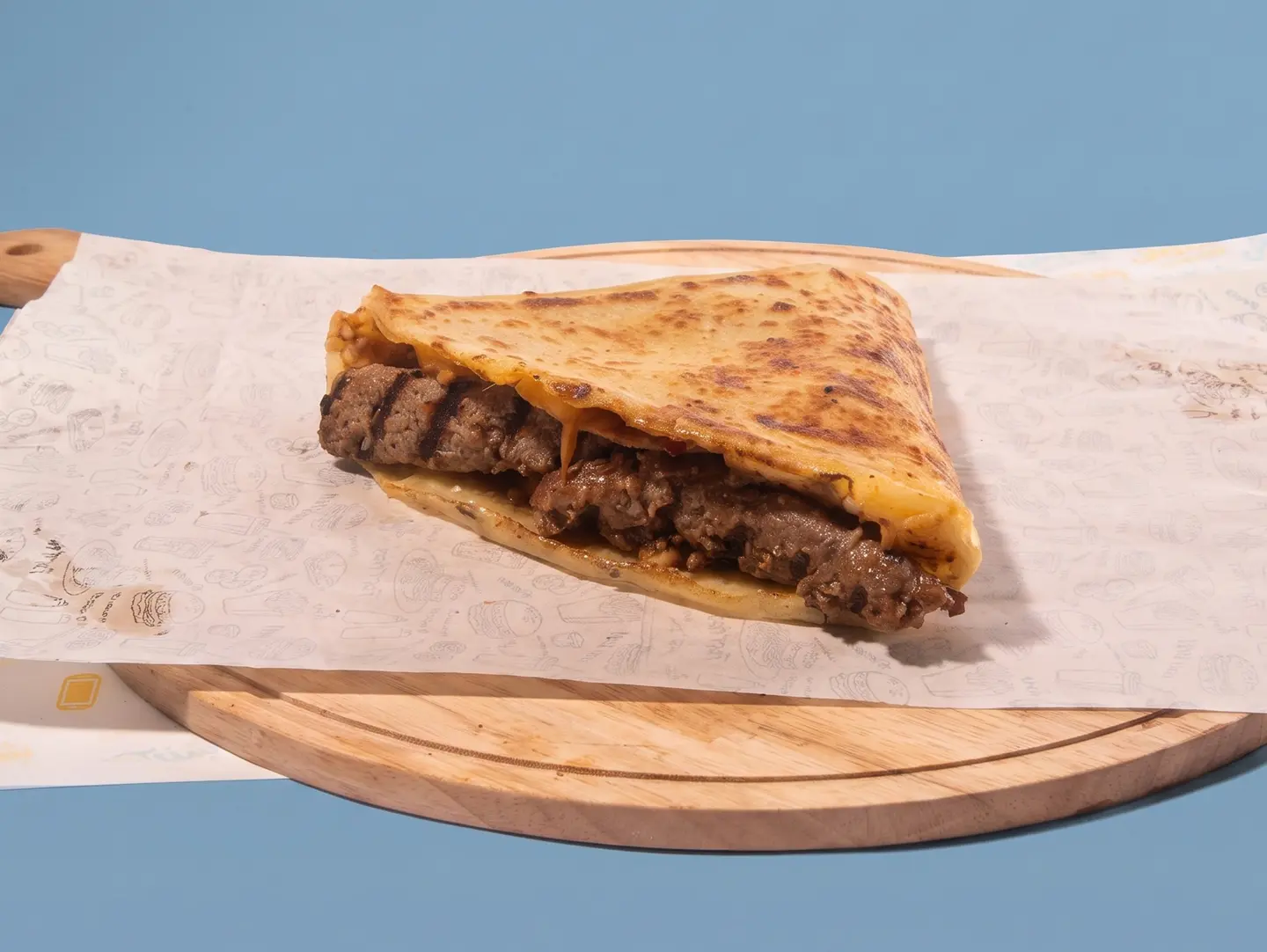 Charcoal Grilled Kofta Crepe - Cono