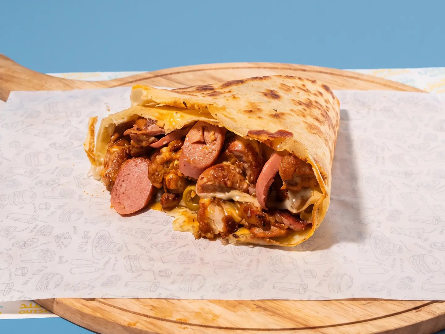 Chicken Crepe Mix - Cono