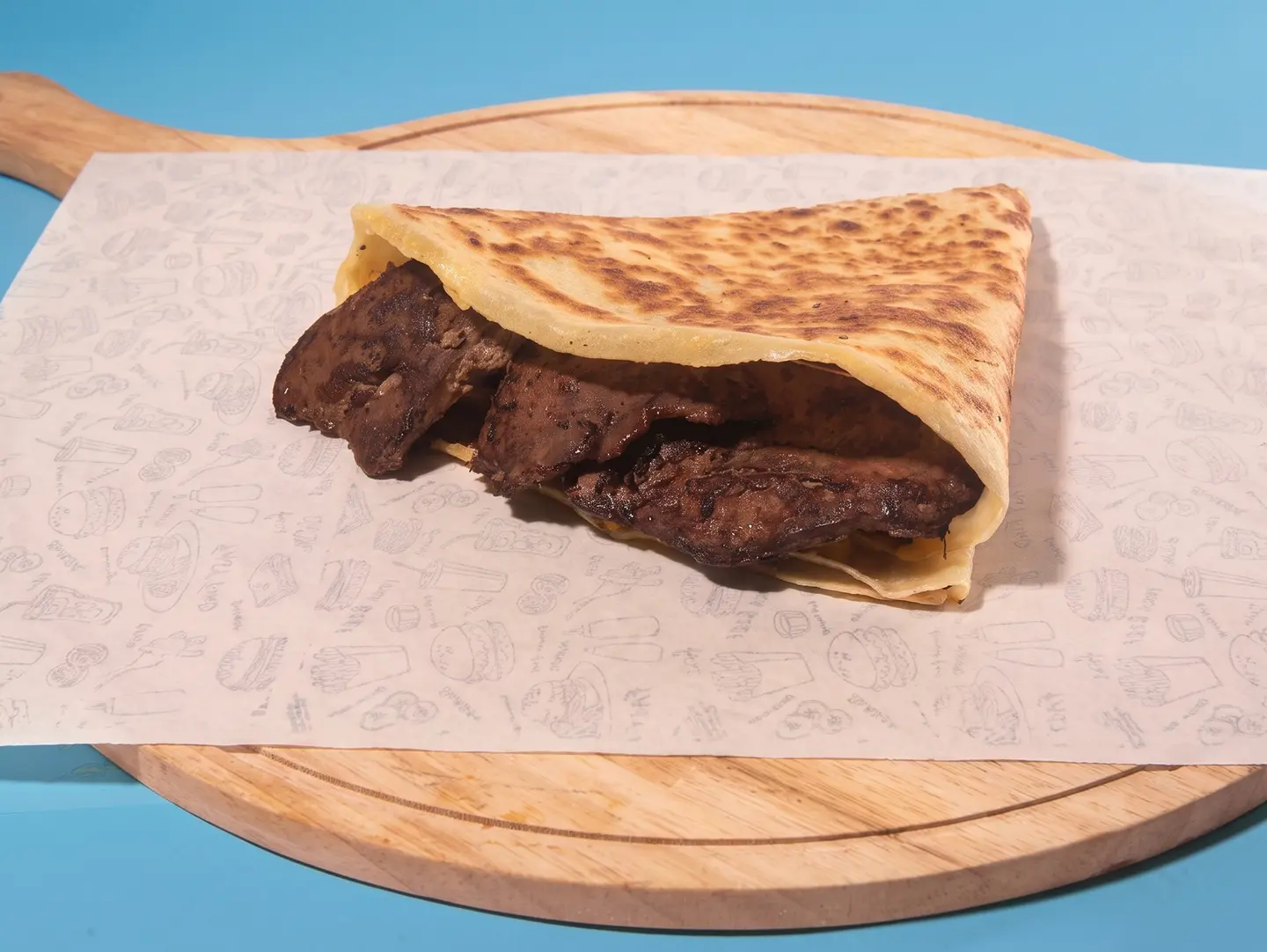 Liver Crepe - Cono