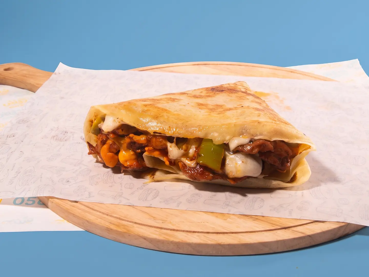 Charcoal Grilled Chicken Breast Crepe - Cono