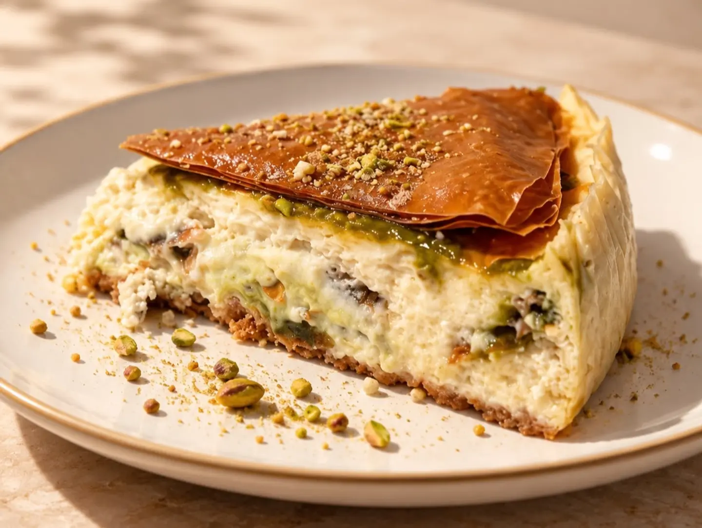 تشيز بقلاوة