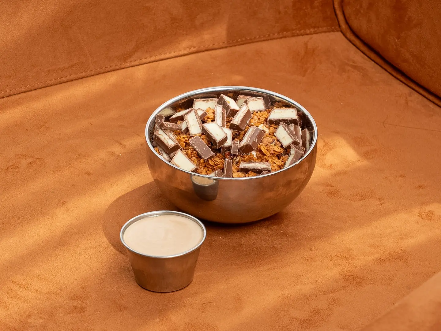 Kinder Crunchy Pudding