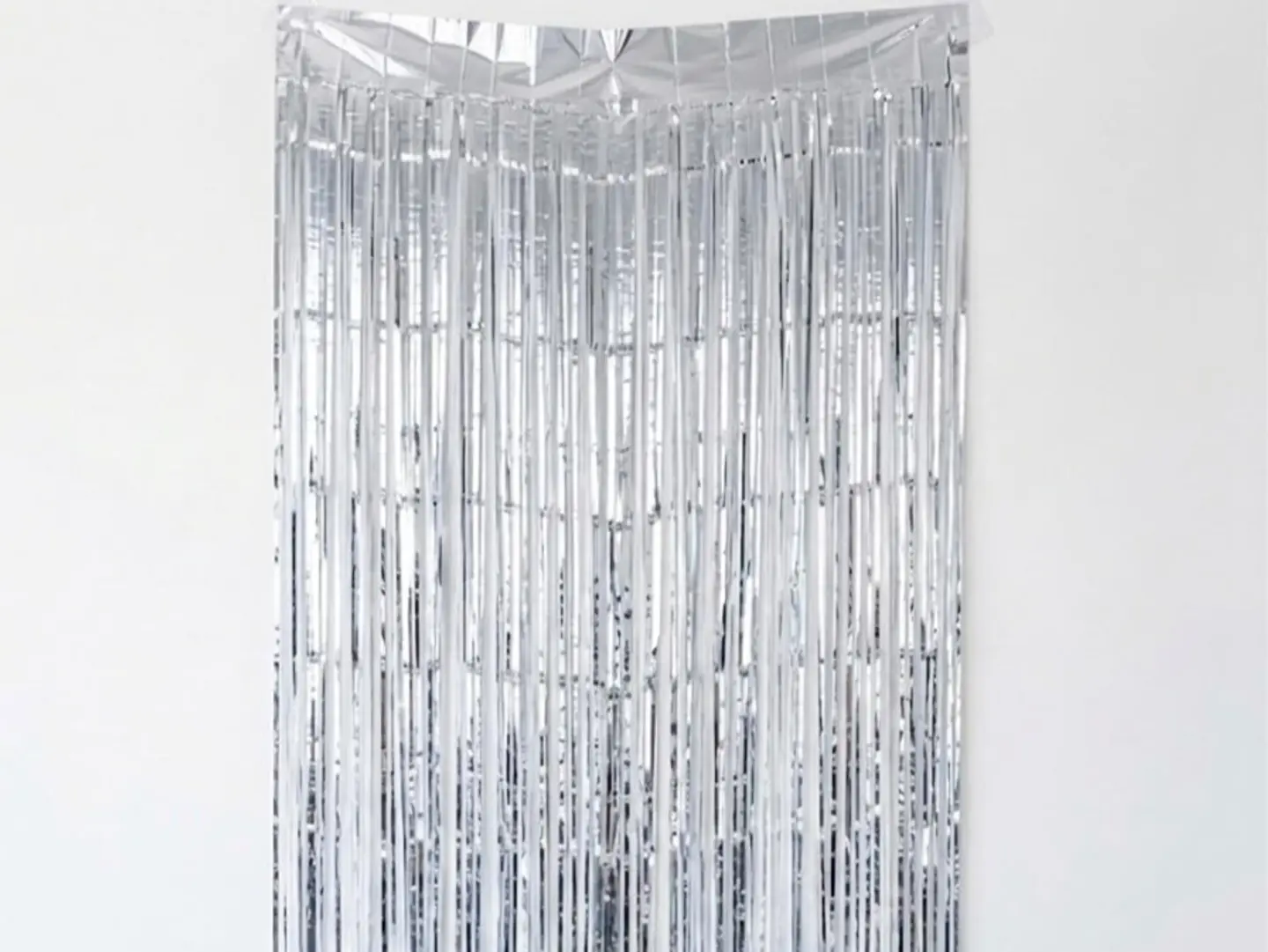 Silver Party Curtain