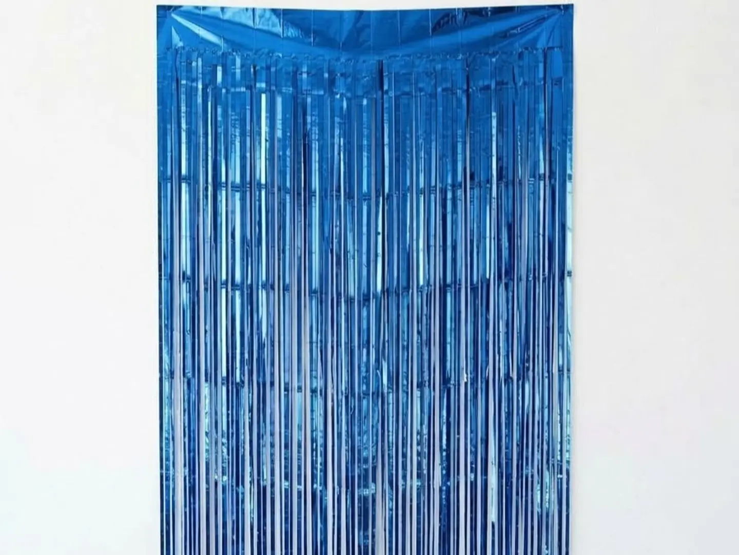 Blue Party Curtain