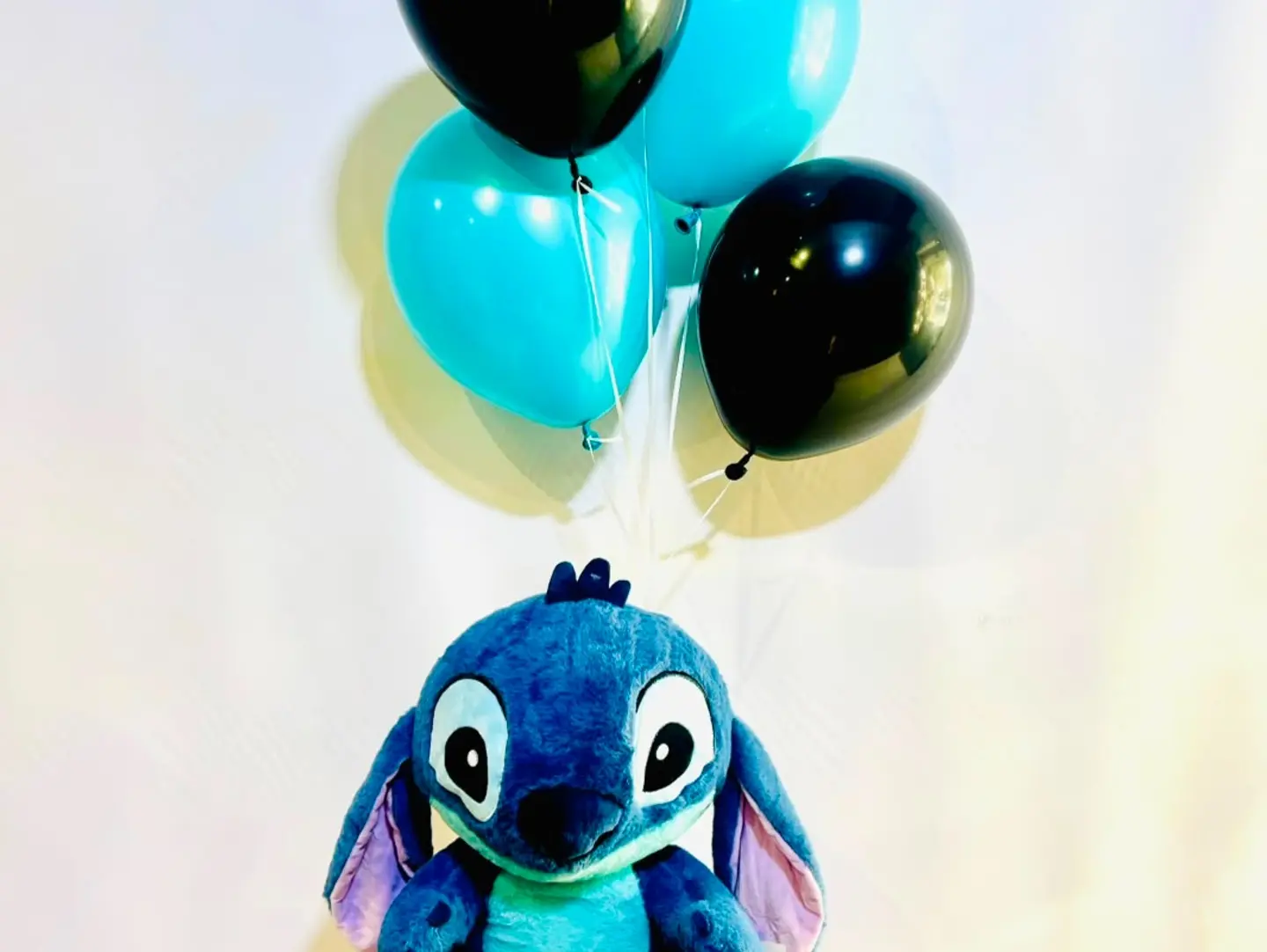 Stitch Teddy Bear With Balloon Set