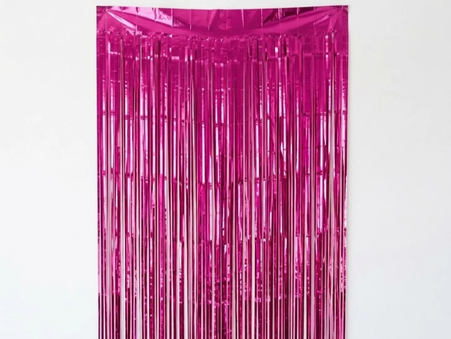 Fuchsia Party Curtain