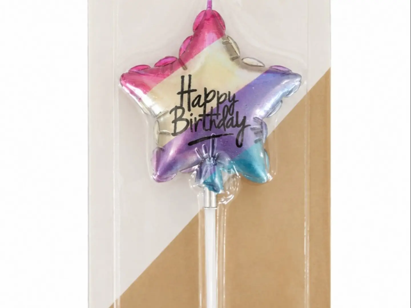Colorful Star Shaped Candle