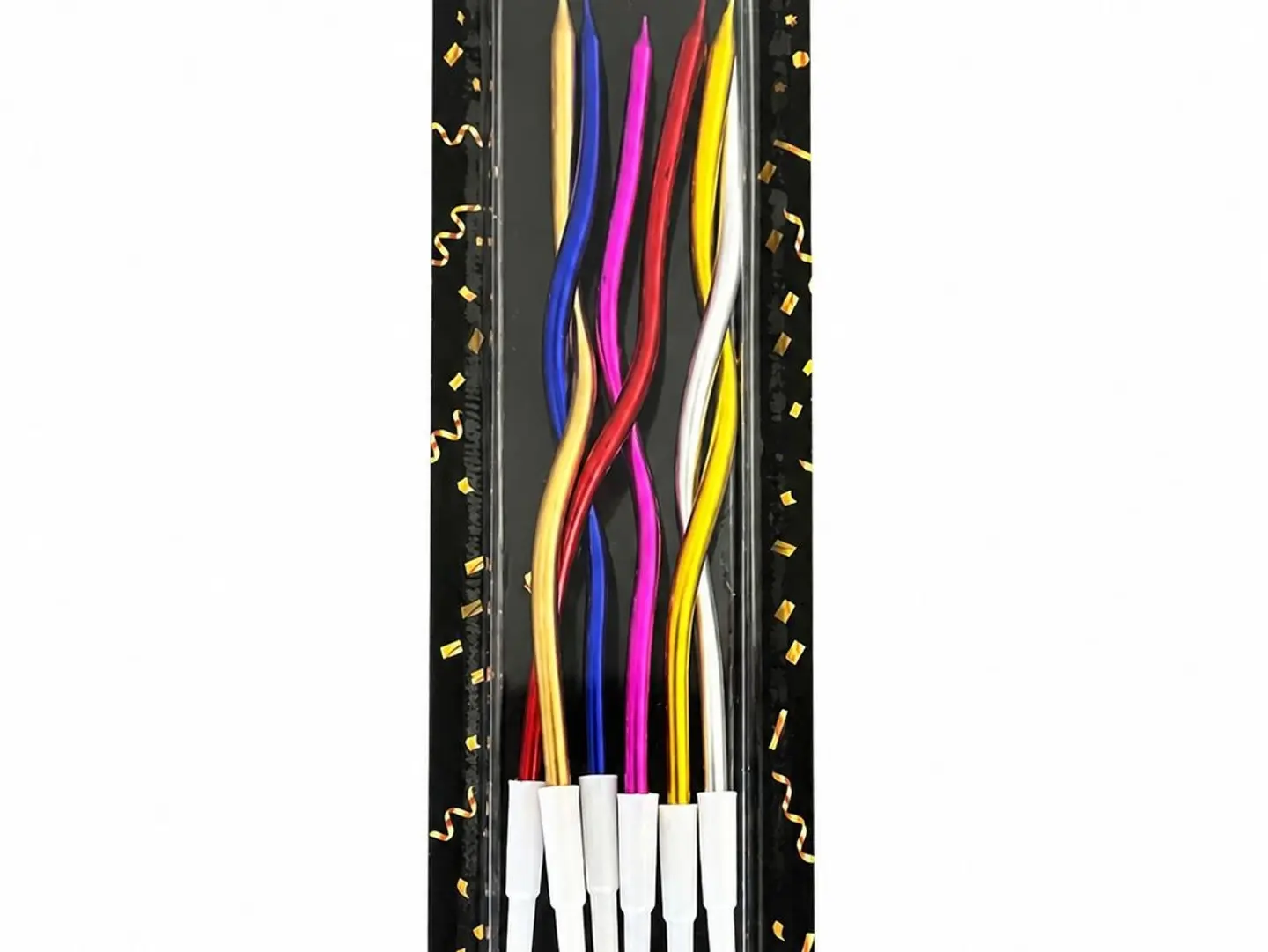 Colored Candle Wavy
