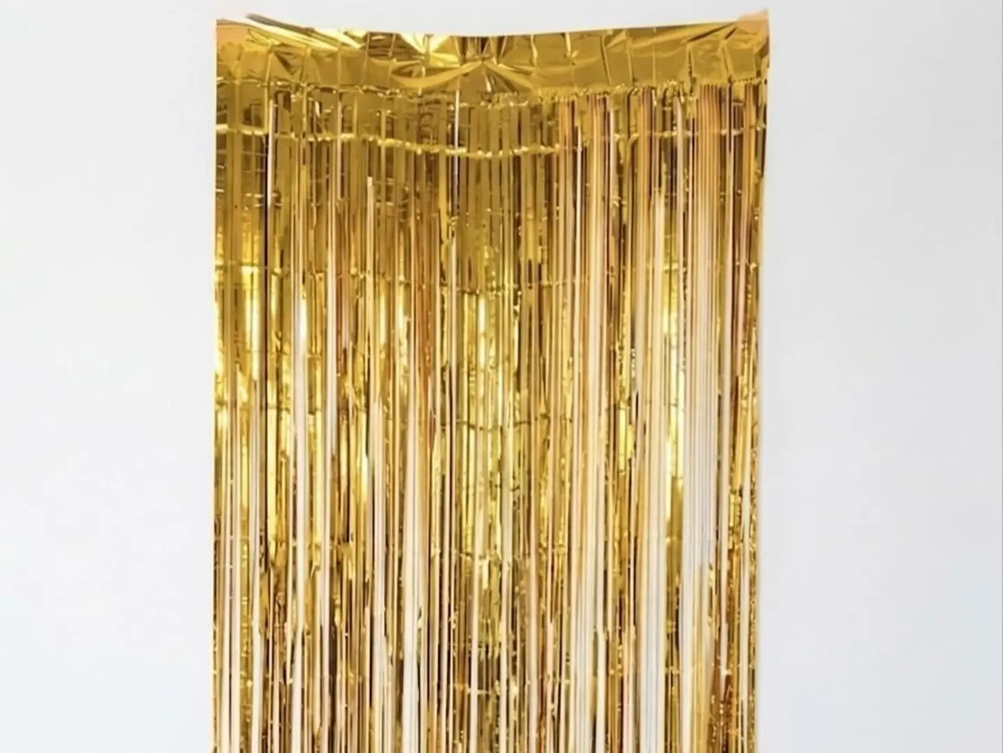 Gold Party Curtain