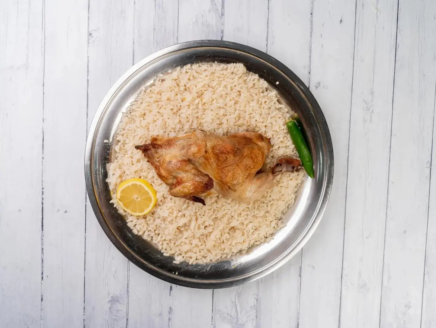 Haneeth Chicken With Rice - Half A Chicken