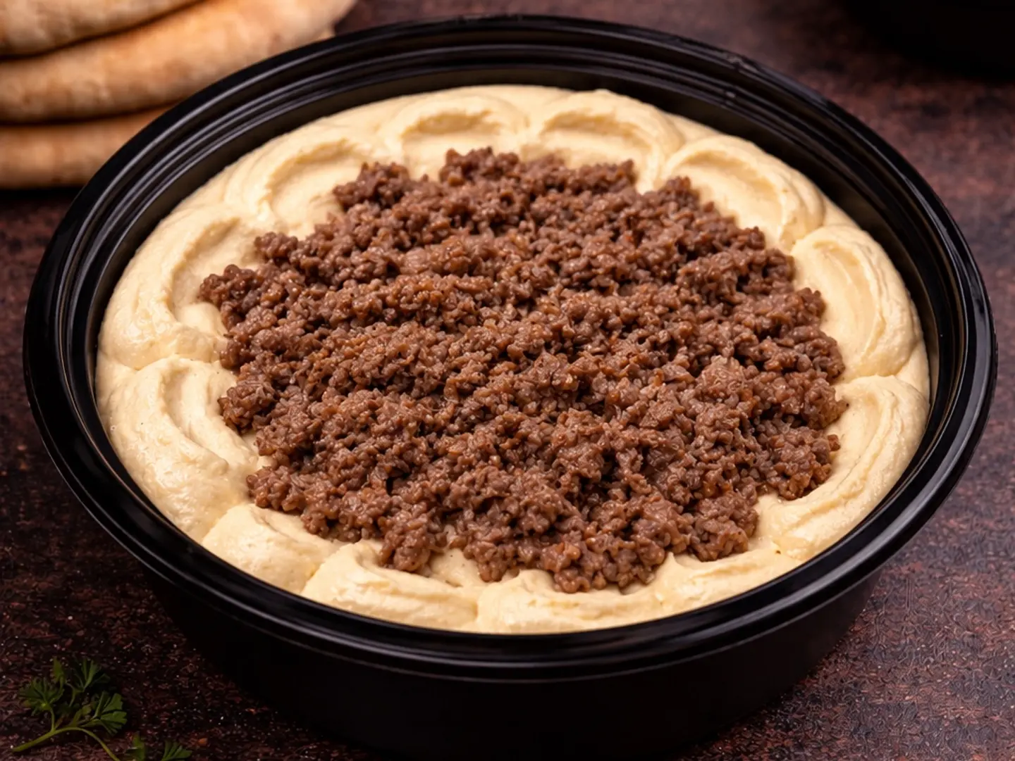 Hummus With Meat